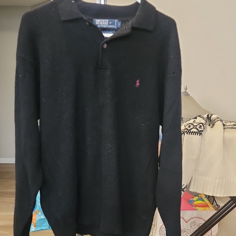 100% Wool Polo By Ralph Lauren